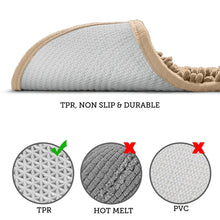 Load image into Gallery viewer, U-Shaped Toilet Bathroom Rug, 20x23, Beige