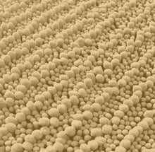 Load image into Gallery viewer, Rectangular 2 Piece Bath Rug Set | 20x30 + 15x23 inch | Beige