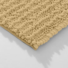 Load image into Gallery viewer, Rectangular 2 Piece Bath Rug Set | 20x30 + 15x23 inch | Beige