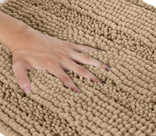 Load image into Gallery viewer, 2 Piece Rectangular Bath Rug Set, 15x23 + 27x47 inch, Beige