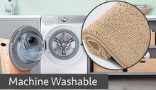 Load image into Gallery viewer, Luxury Microfiber 2-Piece Toilet & Bath Mat Set, XL, Beige
