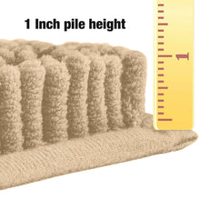 Load image into Gallery viewer, Luxury Chenille Bathroom Rugs 2-Piece Bath Mat Set, Small, Birch