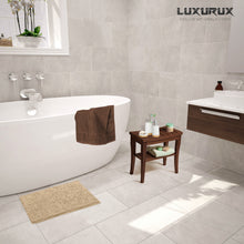 Load image into Gallery viewer, Rectangle Microfiber Bathroom Rug, 15x23 inch, Birch