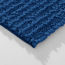 Load image into Gallery viewer, Rectangular 2 Piece Bath Rug Set, 15x23 + 27x47 inch, Blue