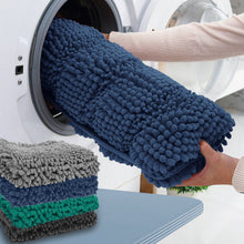 Load image into Gallery viewer, 2 Piece Rectangular Bath Rug Set, 15x23 + 27x47 inch, Blue