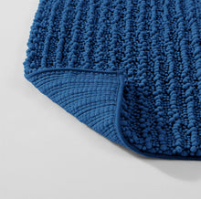 Load image into Gallery viewer, Rectangular 2 Piece Bath Rug Set | 20x30 + 15x23 inch | Blue