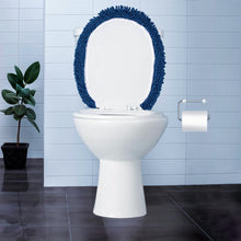 Load image into Gallery viewer, LuxUrux Toilet Lid Cover, Elongated, Blue