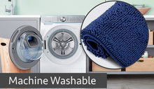 Load image into Gallery viewer, U-Shaped Toilet Bathroom Rug, 20x20, Blue