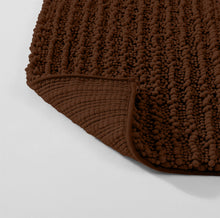 Load image into Gallery viewer, Rectangular 2 Piece Bath Rug Set | 20x30 + 15x23 inch | Brown