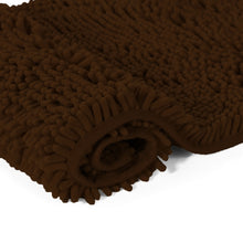 Load image into Gallery viewer, U-Shaped Toilet Bathroom Rug, 20x20, Brown