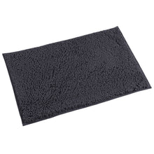 Load image into Gallery viewer, Microfiber Bathroom Rectangle Rug, 20x30 Inch, Charcoal