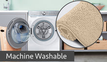 Load image into Gallery viewer, Luxury Microfiber 2-Piece Toilet & Bath Mat Set, XL, Cream