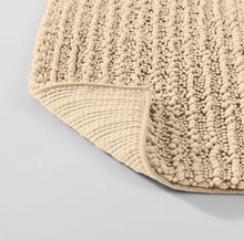 Load image into Gallery viewer, Rectangular 2 Piece Bath Rug Set, 15x23 + 24x36 inch, Cream