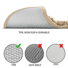Load image into Gallery viewer, Luxury Microfiber 2-Piece Toilet & Bath Mat Set, XL, Cream
