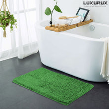 Load image into Gallery viewer, Rectangle Microfiber Bathroom Rug, 24x39 inch, Green