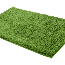 Load image into Gallery viewer, Rectangle Microfiber Bathroom Rug, 24x39 inch, Green
