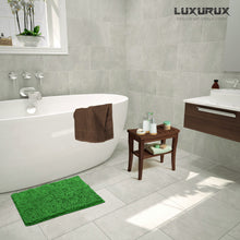 Load image into Gallery viewer, Microfiber Bathroom Rectangle Rug, 20x30 Inch, Green
