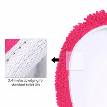 Load image into Gallery viewer, LuxUrux Toilet Lid Cover, Round, Pink