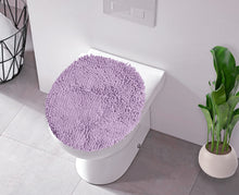 Load image into Gallery viewer, LuxUrux Toilet Lid Cover, Round, Lavender