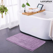 Load image into Gallery viewer, Rectangle Microfiber Bathroom Rug, 24x39 inch, Lavender