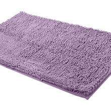 Load image into Gallery viewer, Rectangle Microfiber Bathroom Rug, 24x39 inch, Lavender