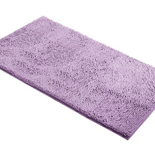 Load image into Gallery viewer, Rectangle Microfiber Bathroom Rug, 27x47 inch, Lavender