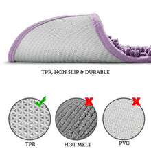 Load image into Gallery viewer, U-Shaped Toilet Bathroom Rug, 20x20, Lavender