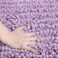 Load image into Gallery viewer, Rectangular 2 Piece Bath Rug Set, 15x23 + 24x36 inch, Lavender