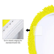 Load image into Gallery viewer, LuxUrux Toilet Lid Cover, Elongated, Lemon Yellow