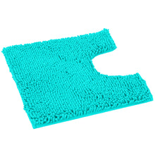 Load image into Gallery viewer, U-Shaped Toilet Bathroom Rug, 20x23, Light blue