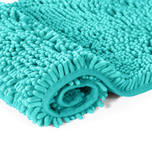 Load image into Gallery viewer, U-Shaped Toilet Bathroom Rug, 20x20, Light Blue
