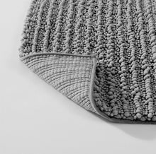 Load image into Gallery viewer, Rectangular 2 Piece Bath Rug Set, 15x23 + 27x47 inch, Light Grey