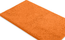 Load image into Gallery viewer, Rectangle Microfiber Bathroom Rug, 24x36 inch, Orange