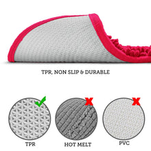 Load image into Gallery viewer, Luxury Chenille Bathroom Rugs 2-Piece Bath Mat Set, Small, Hot Pink
