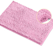 Load image into Gallery viewer, Rectangle Microfiber Bathroom Rug, 15x23 inch, Pink