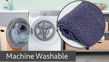 Load image into Gallery viewer, Bathroom Rugs Luxury Chenille 2-Piece Bath Mat Set, Large, Purple