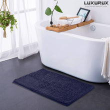 Load image into Gallery viewer, Rectangle Microfiber Bathroom Rug, 24x39 inch, Blue-purple