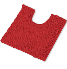 Load image into Gallery viewer, U-Shaped Toilet Bathroom Rug, 20x20, Red