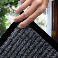 Load image into Gallery viewer, Durable Rubber Door Mat Heavy Duty for Indoor Outdoor, 23x35 Inch
