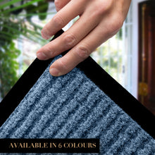 Load image into Gallery viewer, Rubber DoorMat Heavy Duty for Indoor Outdoor, Durable