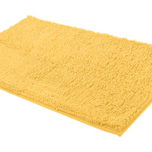 Load image into Gallery viewer, Rectangle Microfiber Bathroom Rug, 24x39 inch, Sunshine Yellow