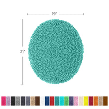 Load image into Gallery viewer, LuxUrux Toilet Lid Cover, Round, Turquoise