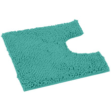 Load image into Gallery viewer, U-Shaped Toilet Bathroom Rug, 20x23, Turquoise