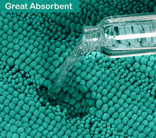 Load image into Gallery viewer, 2 Piece Rectangular Bath Rug Set, 15x23 + 24x36 inch, Turquoise