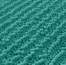 Load image into Gallery viewer, Rectangular 2 Piece Bath Rug Set | 20x30 + 15x23 inch | Turquoise