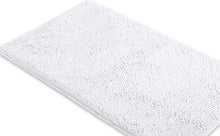 Load image into Gallery viewer, Rectangle Microfiber Bathroom Rug, 24x36 inch, White