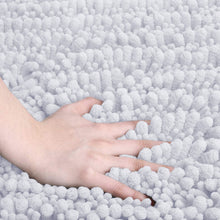 Load image into Gallery viewer, Rectangular 2 Piece Bath Rug Set, 15x23 + 24x36 inch, White