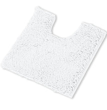 Load image into Gallery viewer, U-Shaped Toilet Bathroom Rug, 20x20, White