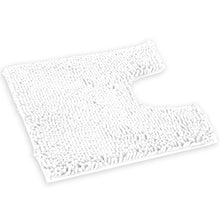 Load image into Gallery viewer, U-Shaped Toilet Bathroom Rug, 20x23, White