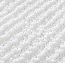 Load image into Gallery viewer, Rectangular 2 Piece Bath Rug Set, 15x23 + 24x36 inch, White